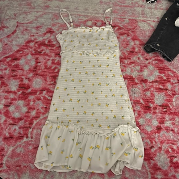 Hollister Dresses Hollister Tight Fitting Lemons Dress Poshmark